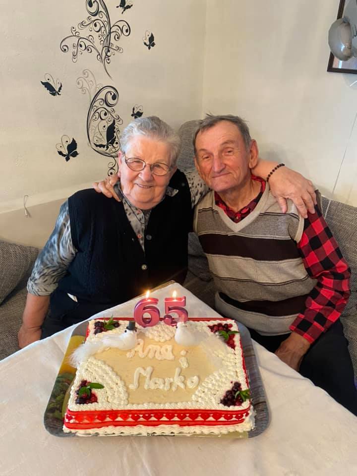 Ana i Marko Kobaš danas slave svojih 65 godina 65 godina braka