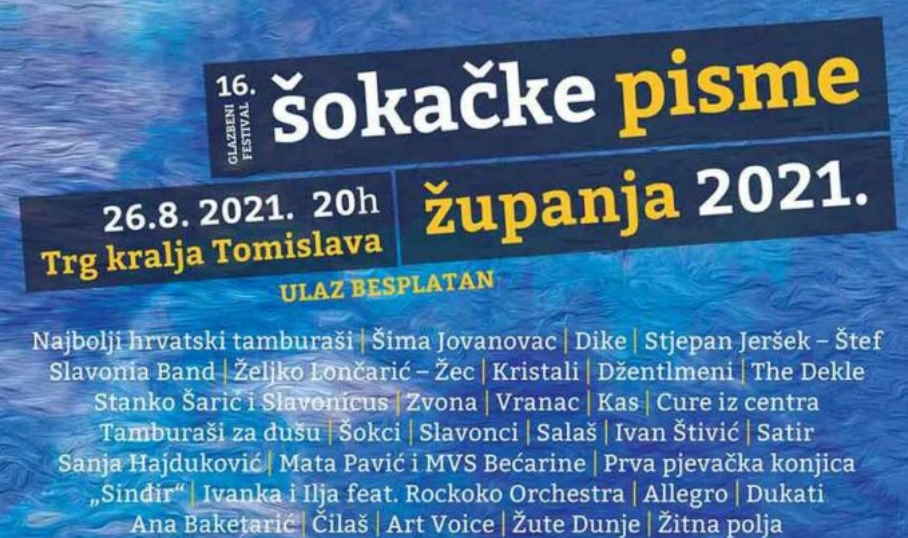 Glazbeni festival šokačke pisme 2021.