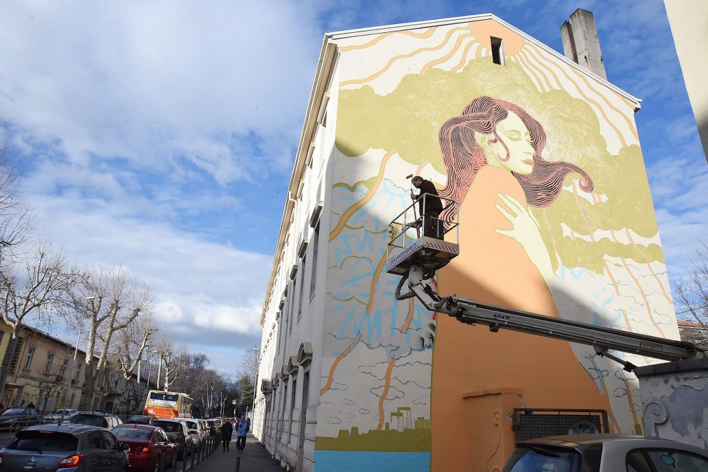 Pogledajte novi mural Mislava Lešića