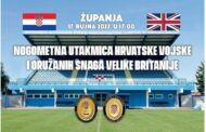 Sutra u Županji nogometna utakmica Hrvatske i Engleske vojske