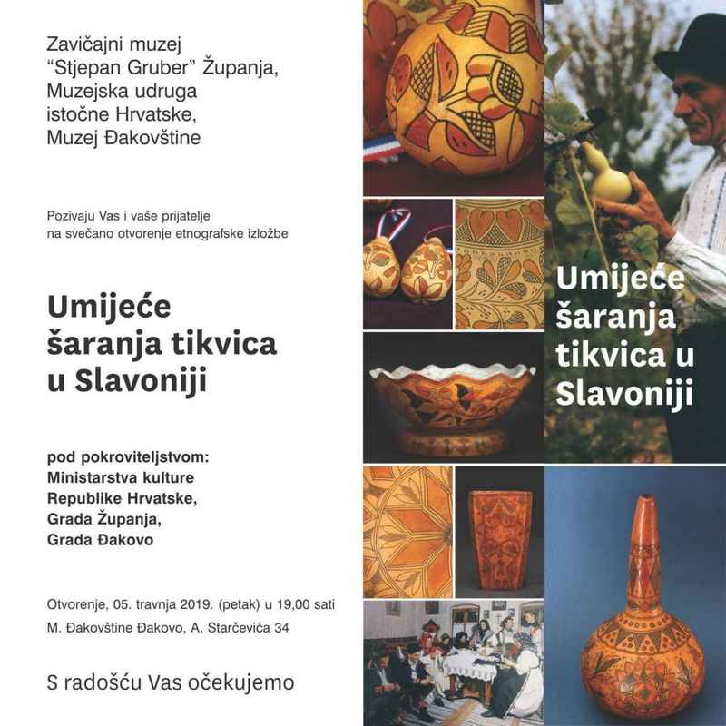 Etnografska izložba : Umijeće šaranja tikvica u Slavoniji
