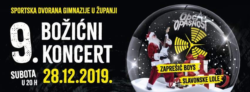 “9. BOŽIĆNI KONCERT OPĆE OPASNOSTI I PRIJATELJA”