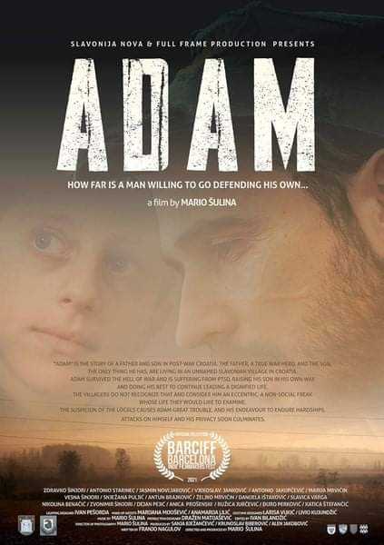 U nedjelju u  KINO Mladost Županja slavonski film „Adam”