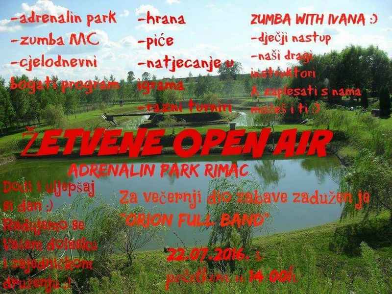 Otvorenje adrenalinskog parka Rimac - nagradna igra