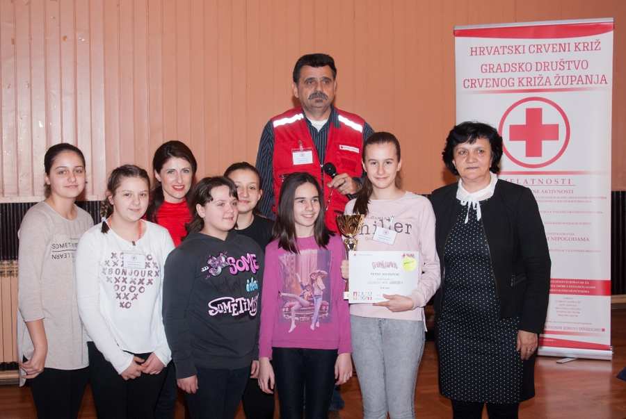 Održano natjecanje mladih HCK - Gradskog društva Crvenog križa Županja