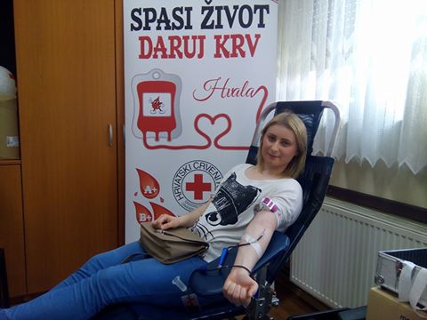 Akcije darivanja krvi u siječnju 2017. godine