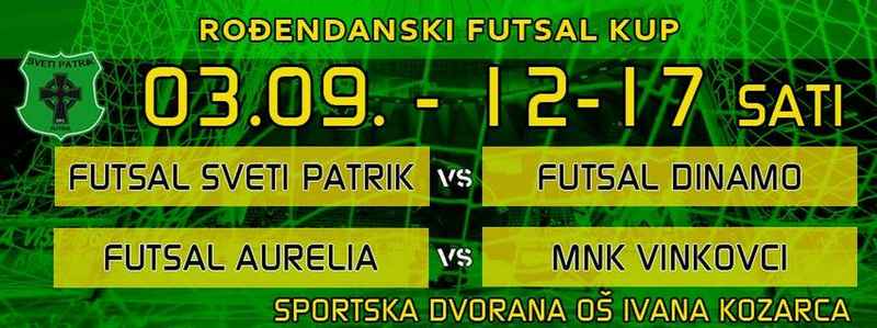 Na Rođendanski Turnir U Županju Stiže I Futsal Dinamo!