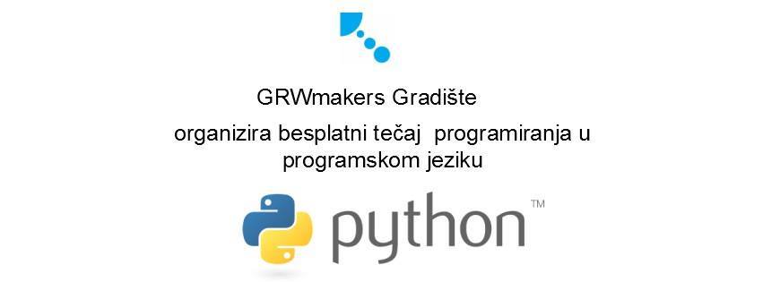GRWmakers organizira tečaj programiranja u programskom jeziku Python